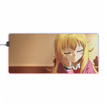Load image into Gallery viewer, Anime Gabriel DropOut RGB LED Mouse Pad (Desk Mat)
