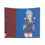 Konosuba Girl [Megumin, Aqua, Darkness] Indoor Wall Tapestry