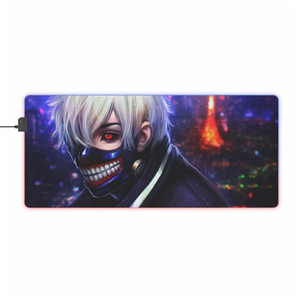Kaneki Ken (Tokyo Ghoul) RGB LED Mouse Pad (Desk Mat)