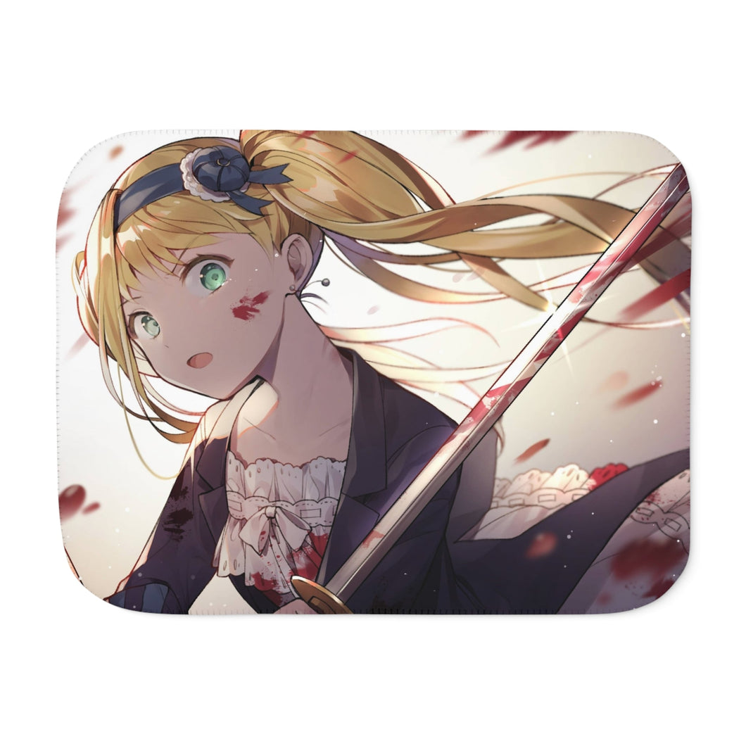 Black Butler Sherpa Blanket