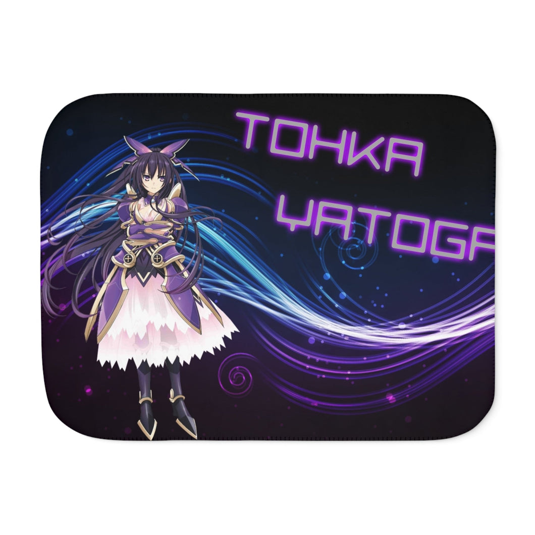 Tohak Yatogami - Purple Sherpa Blanket
