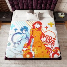 Load image into Gallery viewer, Anime Neon Genesis Evangelionr Sherpa Blanket
