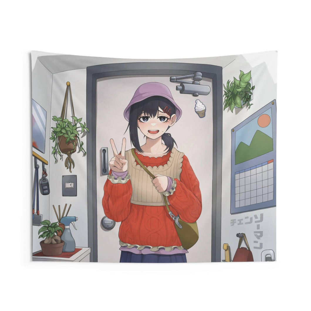 Anime Chainsaw Man Indoor Wall Tapestry