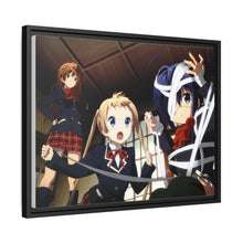 Load image into Gallery viewer, Love, Chunibyo &amp; Other Delusions Rikka Takanashi, Sanae Dekomori, Shinka Nibutani Canvas Framed Art Print
