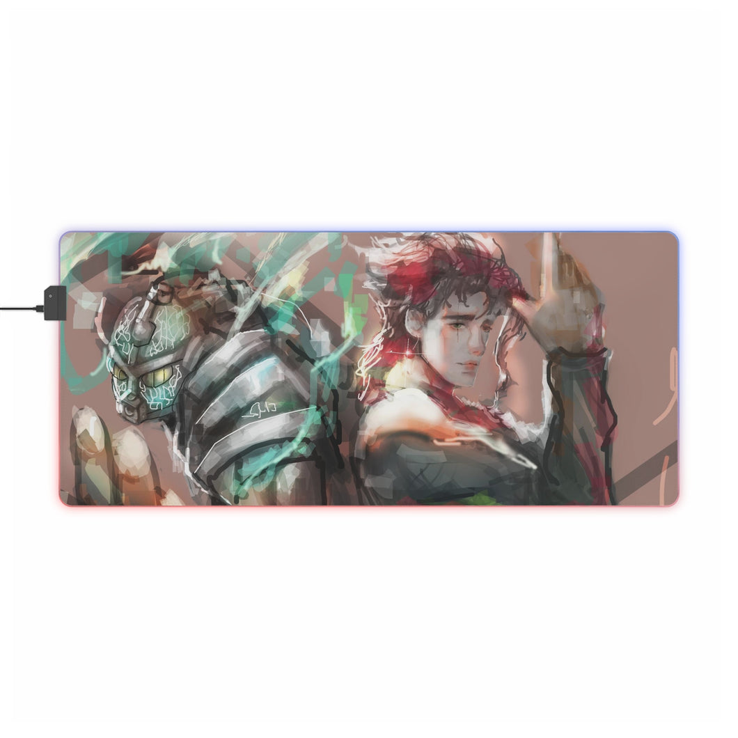 Noriaki Kakyoin RGB LED Mouse Pad (Desk Mat)