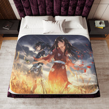 Load image into Gallery viewer, Dororo Hyakkimaru, Dororo, Mio Sherpa Blanket
