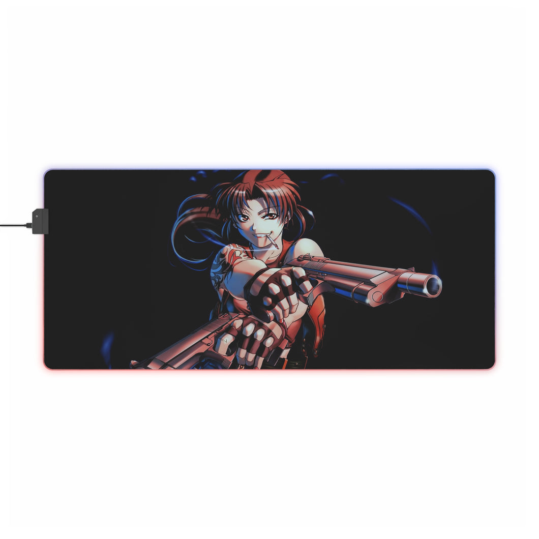 Black Lagoon RGB LED Mouse Pad (Desk Mat)