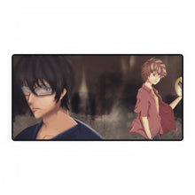 Load image into Gallery viewer, Zankyou no Terror Nine and Twelve Mouse Pad (Desk Mat)
