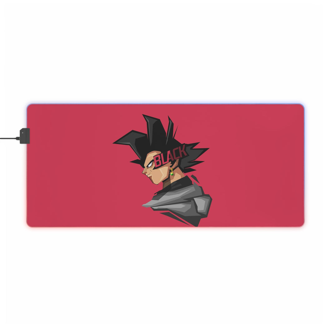 Black (Dragon Ball) RGB LED Mouse Pad (Desk Mat)