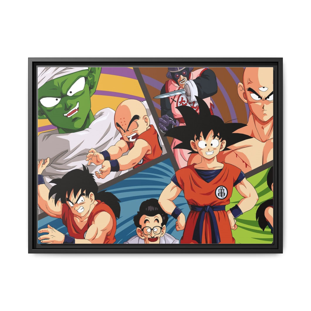Last Tournament Dragon Ball Canvas Framed Art Print