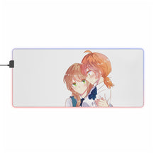 Load image into Gallery viewer, Bloom into You RGB LED Mouse Pad (Desk Mat)
