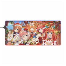 Load image into Gallery viewer, The Quintessential Quintuplets RGB LED Mouse Pad (Desk Mat)
