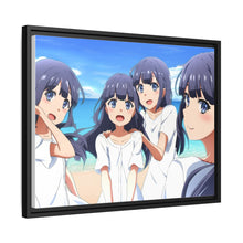 Load image into Gallery viewer, Rascal Does Not Dream Of Bunny Girl Senpai Canvas Framed Art Print
