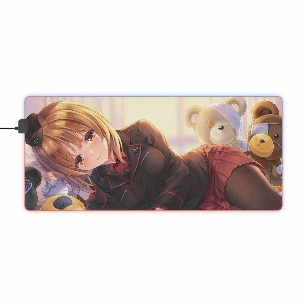 Girls und Panzer RGB LED Mouse Pad (Desk Mat)