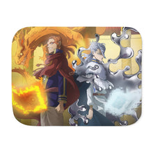 Load image into Gallery viewer, Black Clover Sherpa Blanket
