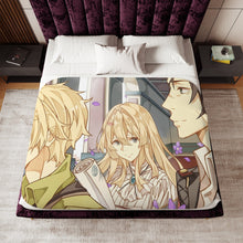 Load image into Gallery viewer, Anime Violet Evergardenr Sherpa Blanket
