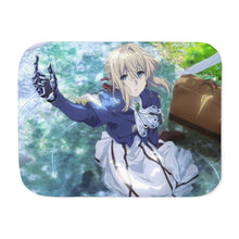 Load image into Gallery viewer, Violet Evergarden Sherpa Blanket

