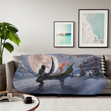 Load image into Gallery viewer, One Piece Roronoa Zoro Sherpa Blanket
