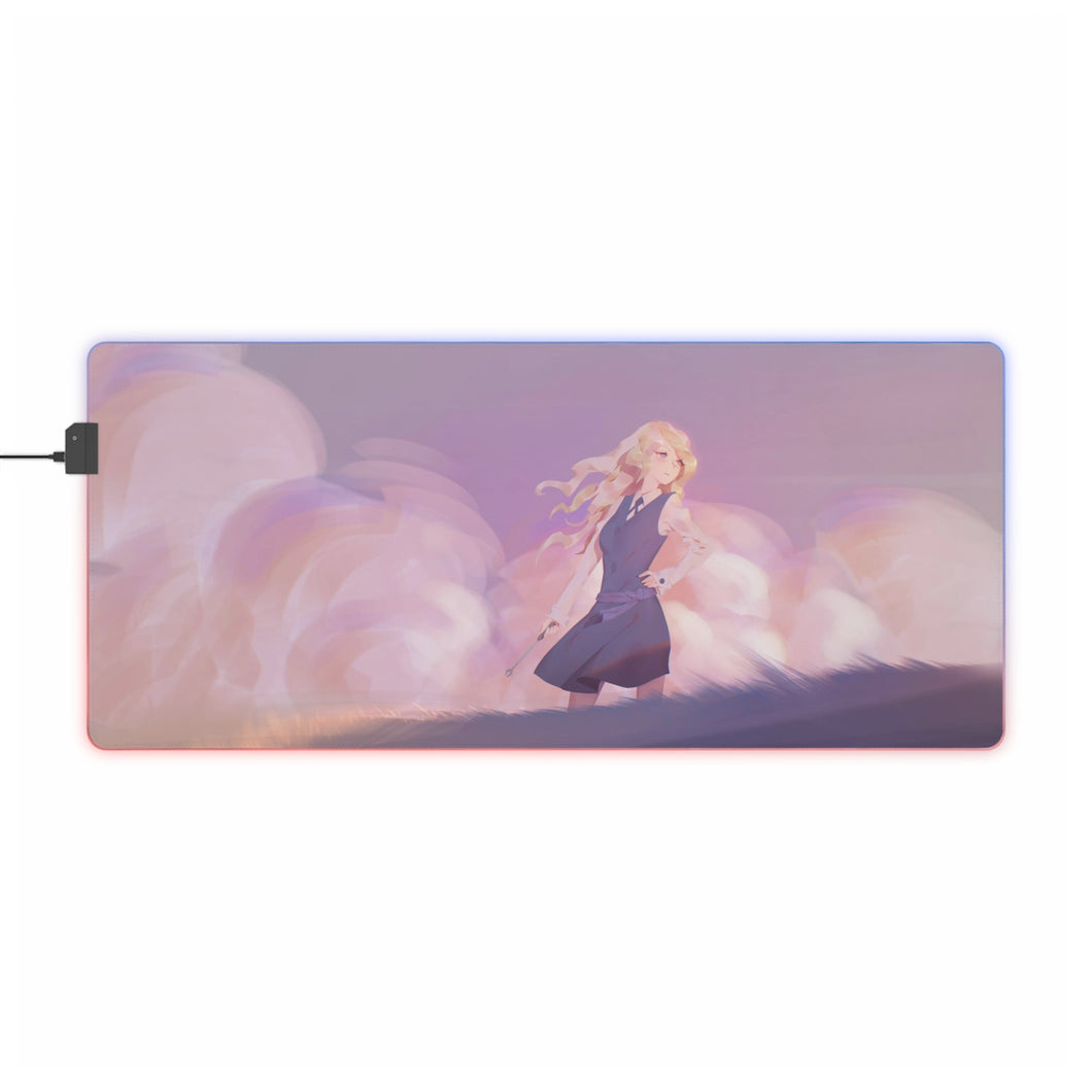 Little Witch Academia Diana Cavendish, Computer Keyboard Pad RGB LED Mouse Pad (Desk Mat)