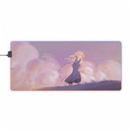 Little Witch Academia Diana Cavendish, Computer Keyboard Pad RGB LED Mouse Pad (Desk Mat)