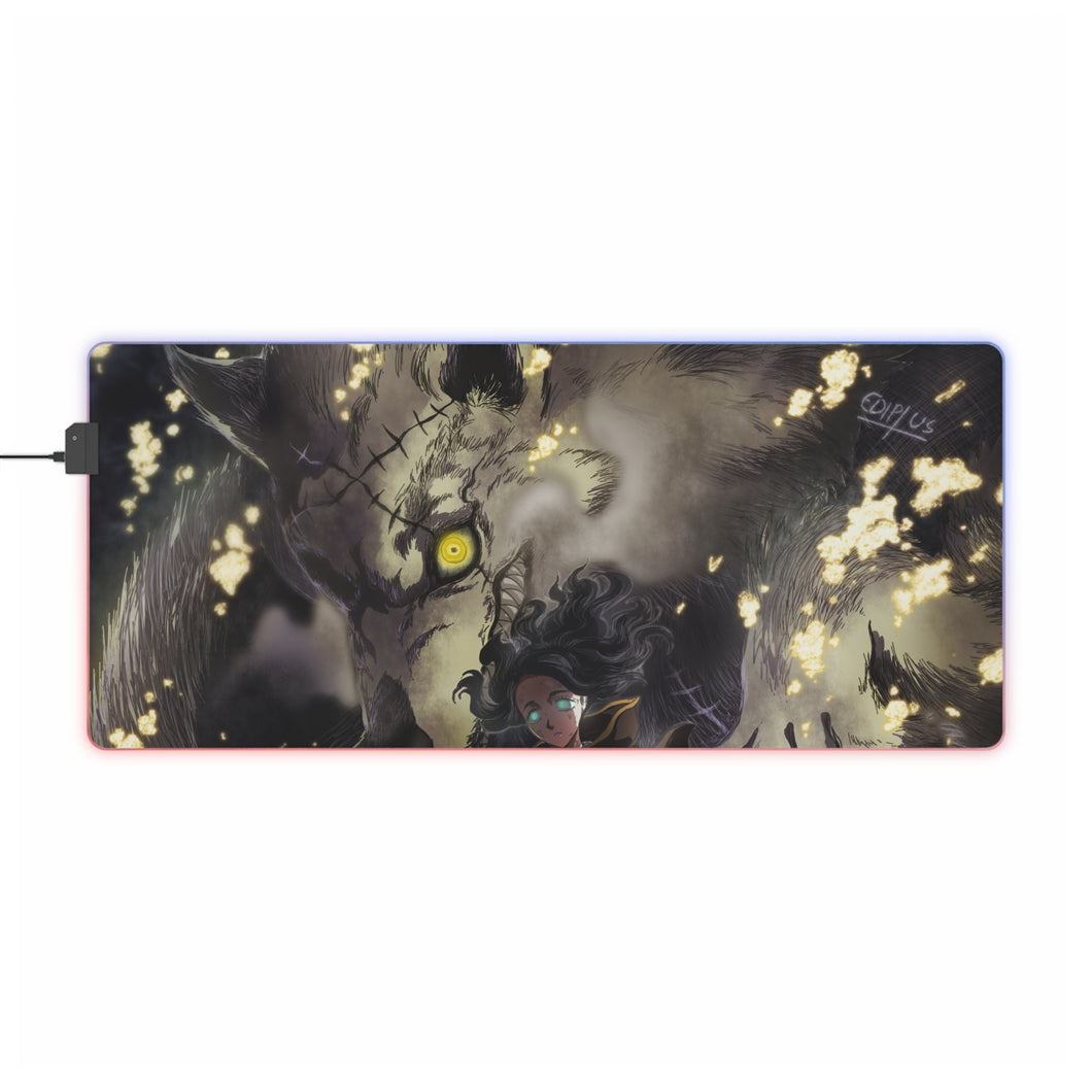 Anime Black Clover RGB LED Mouse Pad (Desk Mat)