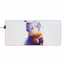 Load image into Gallery viewer, Is The Order A Rabbit? RGB LED Mouse Pad (Desk Mat)
