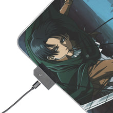 Load image into Gallery viewer, Anime Attack On Titan RGB LED Mouse Pad (Desk Mat)
