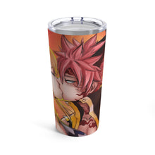 Load image into Gallery viewer, Fairy Tail Natsu Dragneel, Lucy Heartfilia Tumbler 20oz
