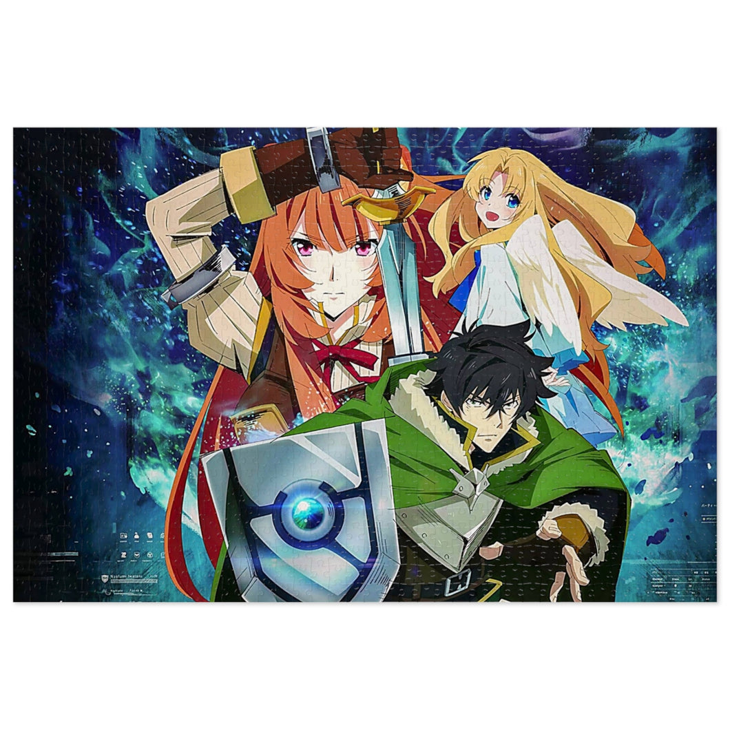 The Rising of the Shield Hero Raphtalia, Naofumi Iwatani, Filo Jigsaw Puzzle