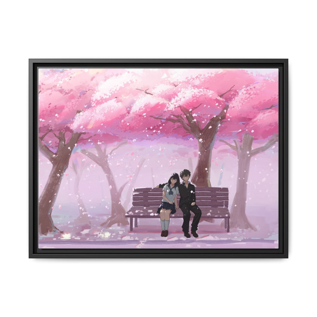 Hyouka Eru Chitanda Canvas Framed Art Print