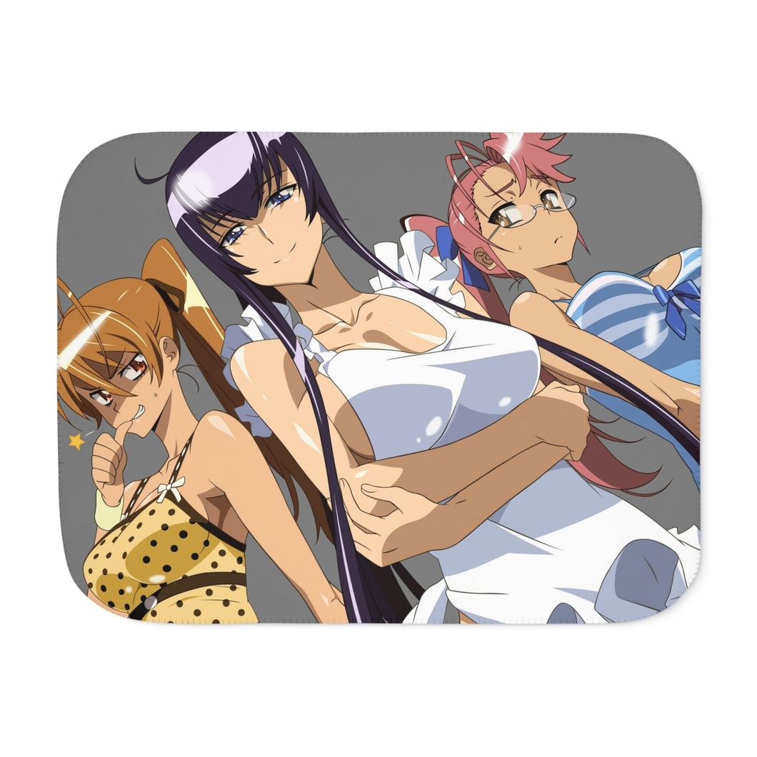 Rei,Saeko and Saya Sherpa Blanket