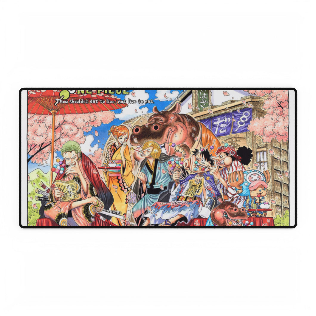 One Piece Manga Colored Cover Page 802r Mouse Pad (Desk Mat)