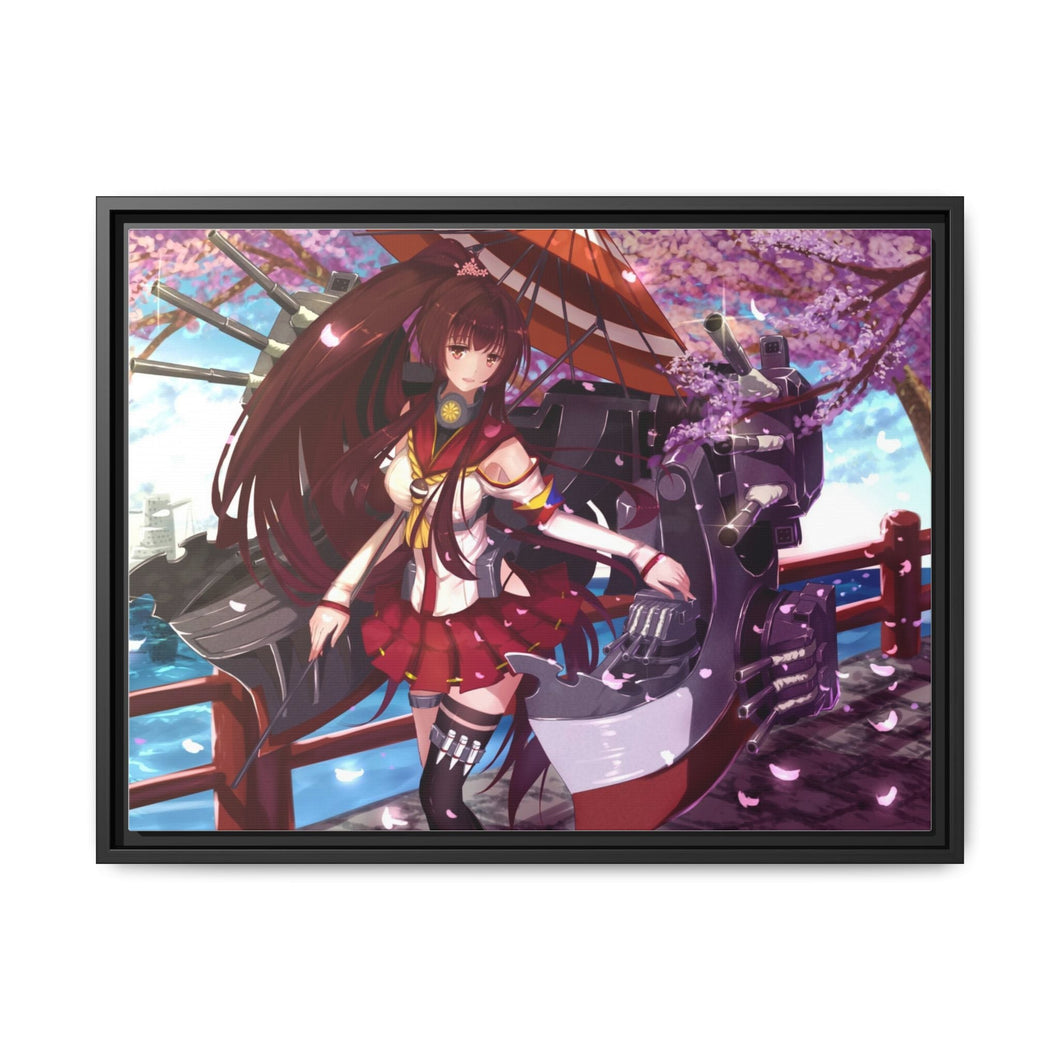 Yamamoto Canvas Framed Art Print