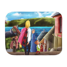 Load image into Gallery viewer, Anime Howl&#39;s Moving Castle Sherpa Blanket
