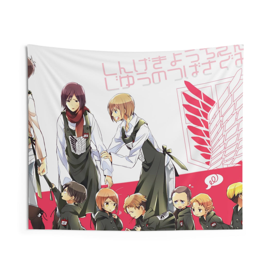 Anime Attack On Titan Indoor Wall Tapestry