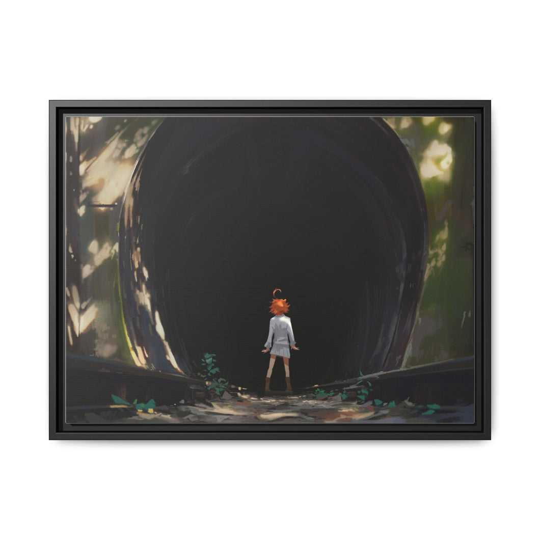 Anime The Promised Neverland Canvas Framed Art Print