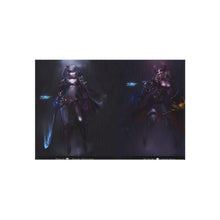 Load image into Gallery viewer, Black Rock Shooter Black Gold Saw Rug
