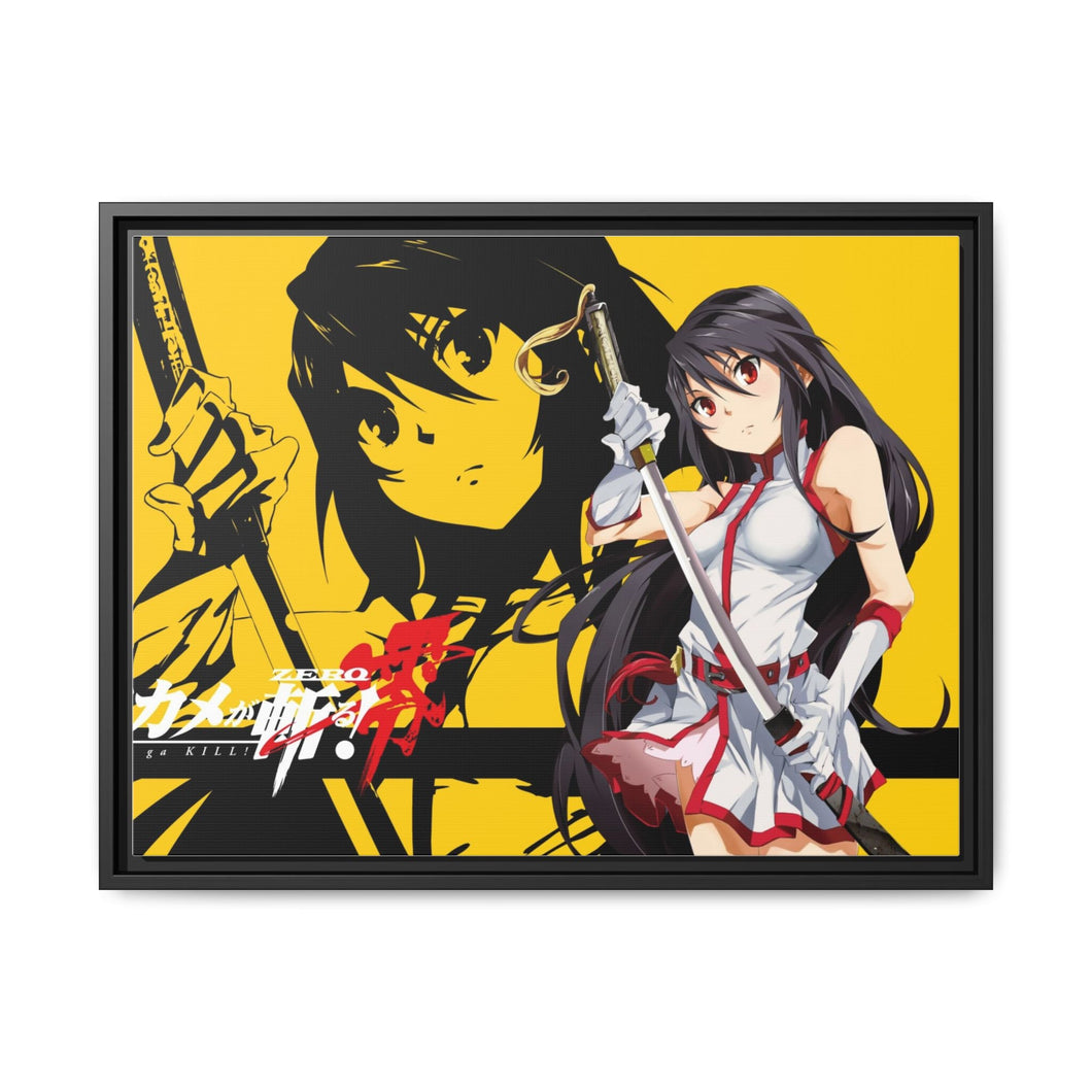 Akame Canvas Framed Art Print