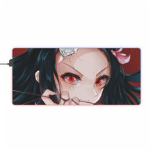 Load image into Gallery viewer, Nezuko Kamado RGB LED Mouse Pad (Desk Mat)
