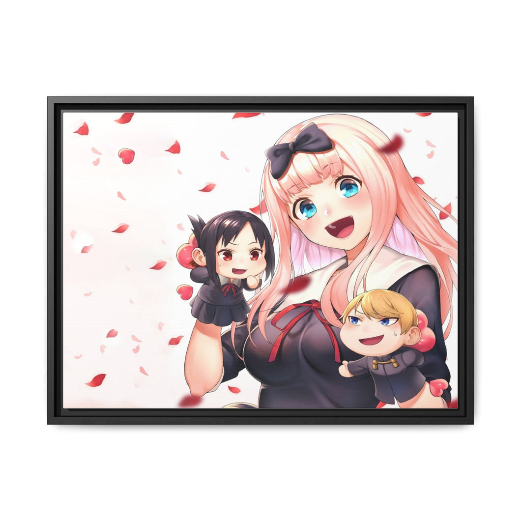 Chika Fujiwara Canvas Framed Art Print