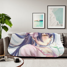 Load image into Gallery viewer, Love Live! Umi Sonoda Sherpa Blanket
