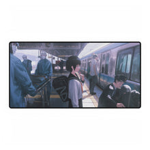 Load image into Gallery viewer, Medical Emergency at the Train Station Mouse Pad (Desk Mat)
