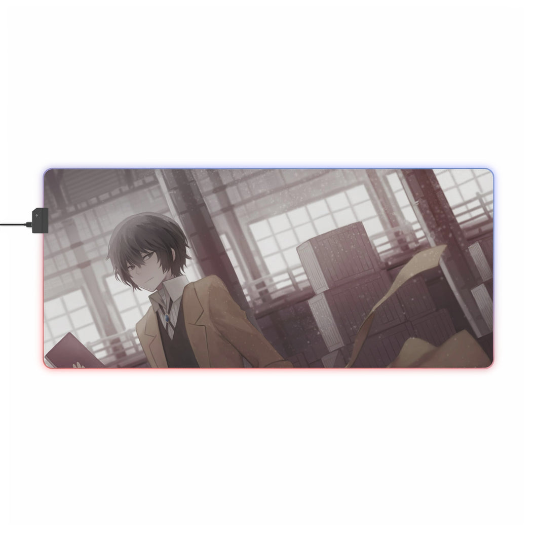 Bungou Stray Dogs Osamu Dazai RGB LED Mouse Pad (Desk Mat)