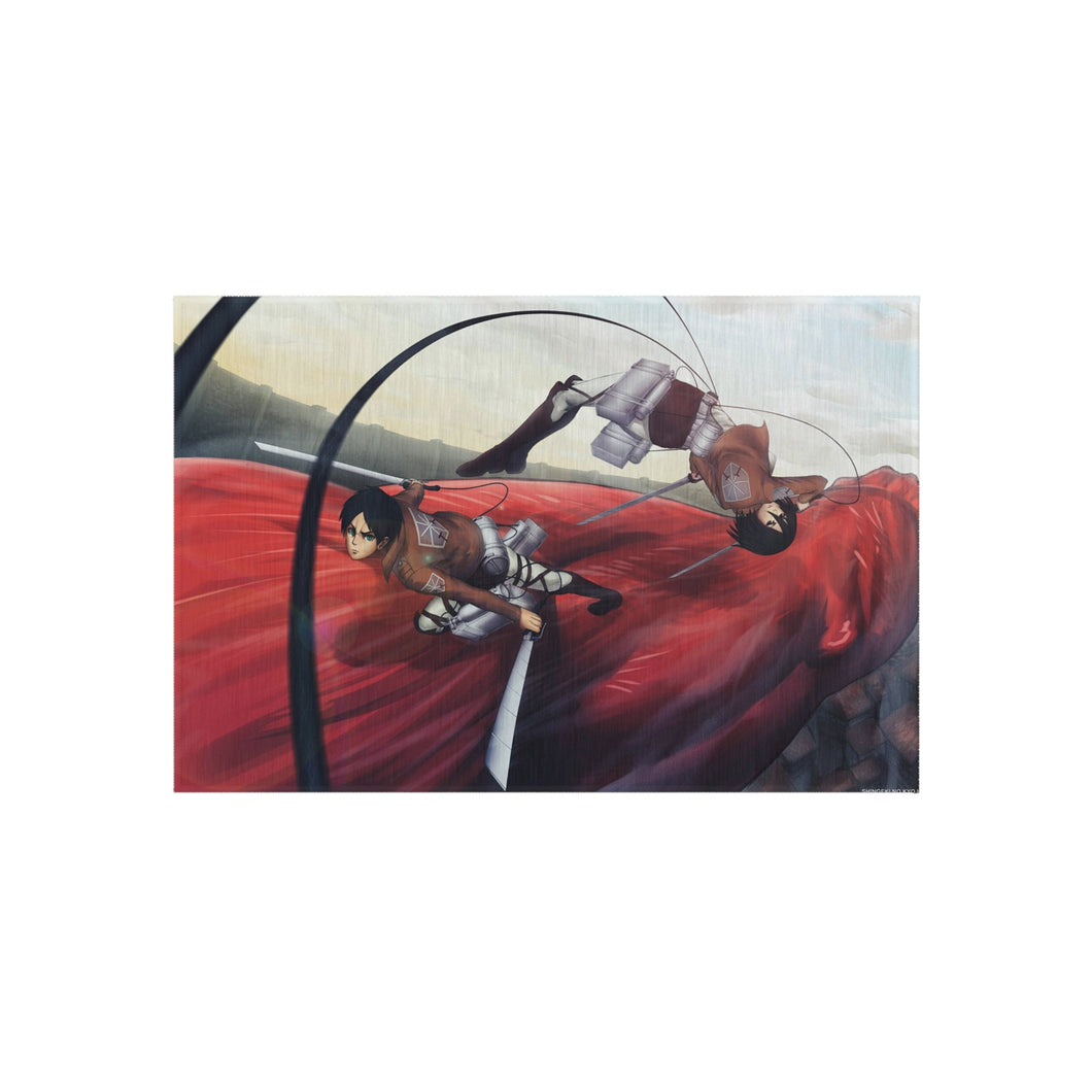 Anime Attack On Titan Rug