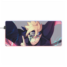 Load image into Gallery viewer, Boruto Uzumaki RGB LED Mouse Pad (Desk Mat)
