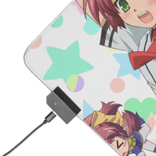 Load image into Gallery viewer, Baka and Test RGB LED Mouse Pad (Desk Mat)

