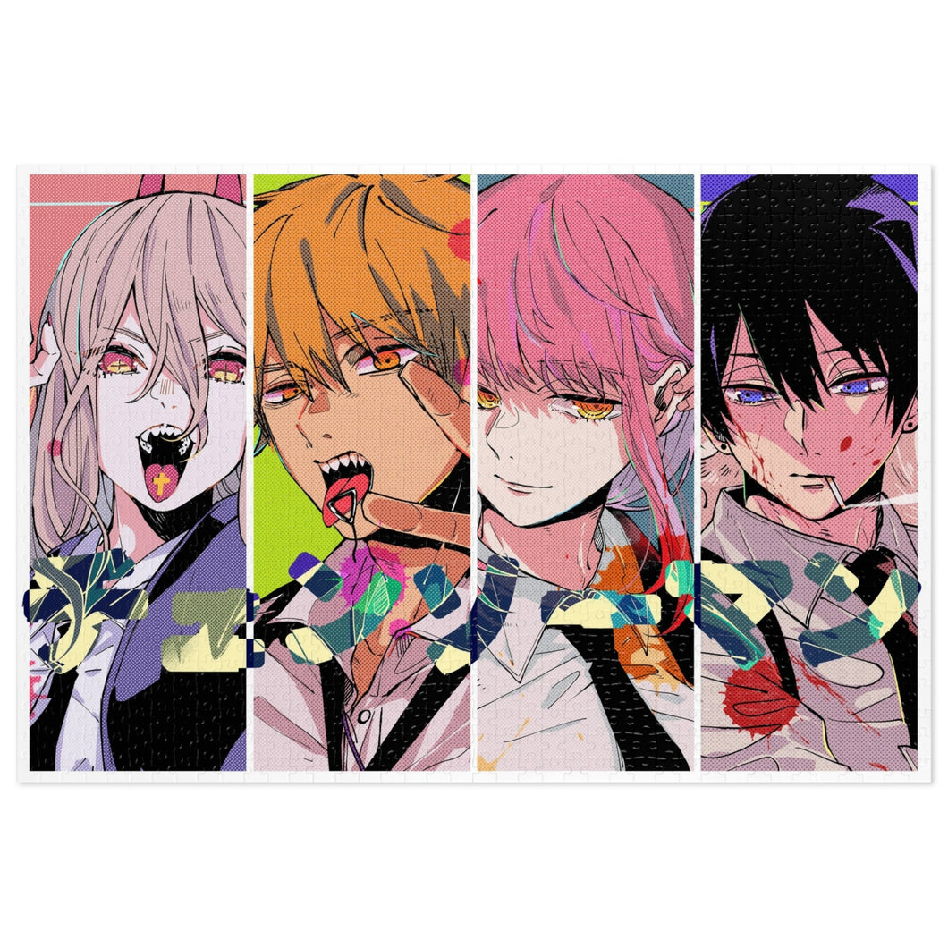 Anime Chainsaw Man Jigsaw Puzzle