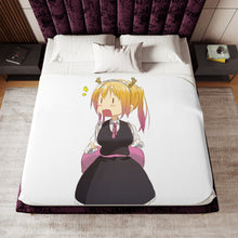 Load image into Gallery viewer, Miss Kobayashi&#39;s Dragon Maid Kobayashi San Chi No Maid Dragon, Tohru Sherpa Blanket
