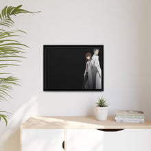 Load image into Gallery viewer, Makise Kurisu &amp; Rintarou Kyouma Canvas Framed Art Print
