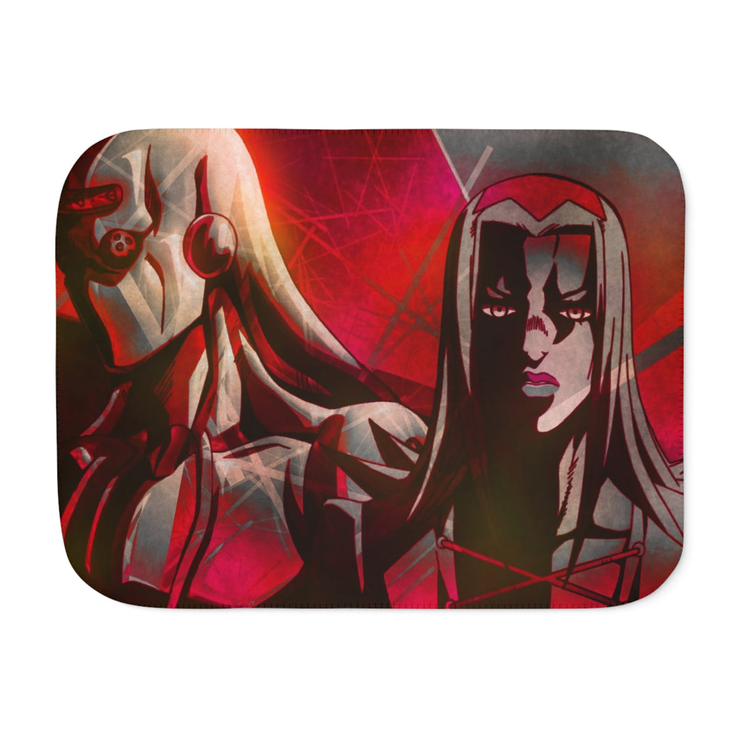 Anime Jojo's Bizarre Adventure Sherpa Blanket